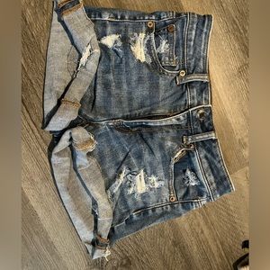 American eagle jean shorts